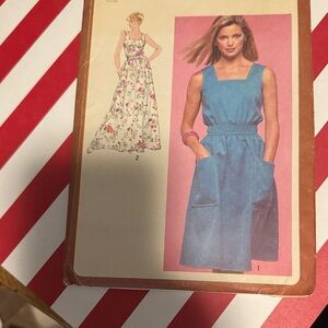 Elegant Blue Sleeveless Dress